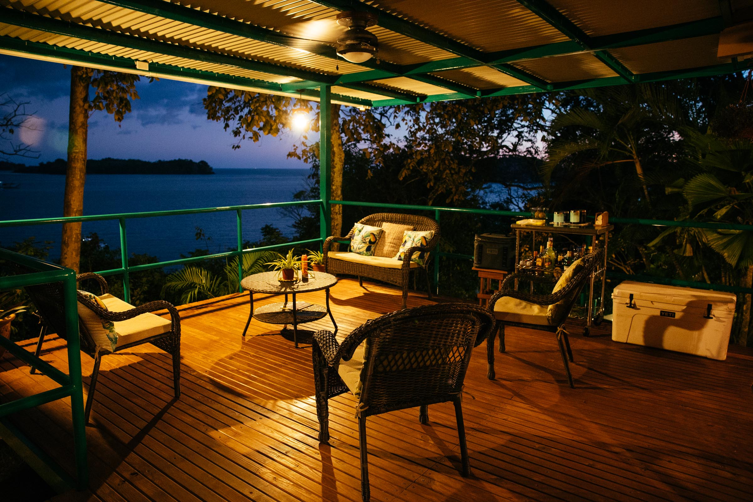 Home-cooked Panamanian cuisine at Tucan Lodge